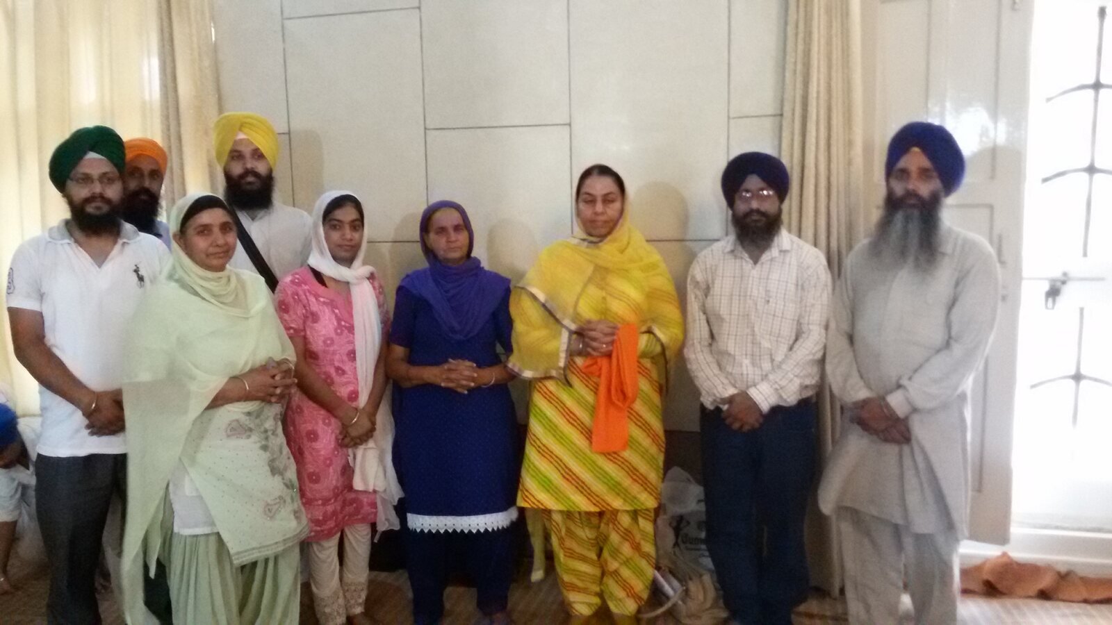 Gian Trust volunteers serving the community